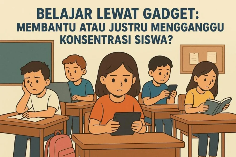Dampak gadget berlebihan